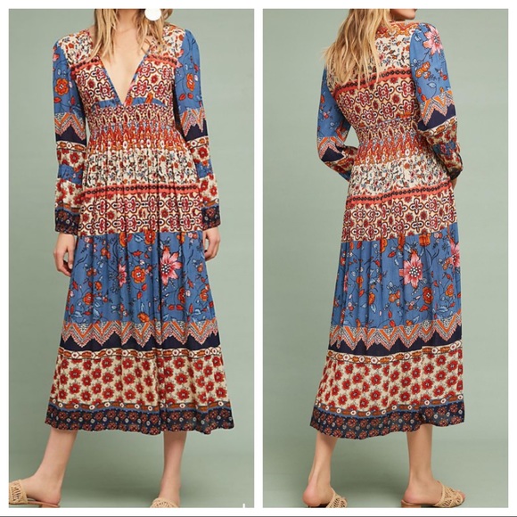 Anthropologie Dresses & Skirts - EUC Anthropologie Cibola Midi Dress